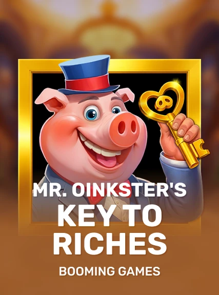 Mr. Oinkster's Key to Riches game tile