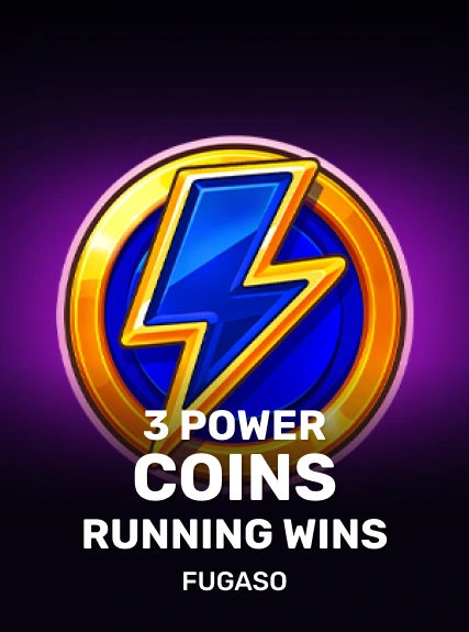 3 Power Coins: RUNNING WINS game tile